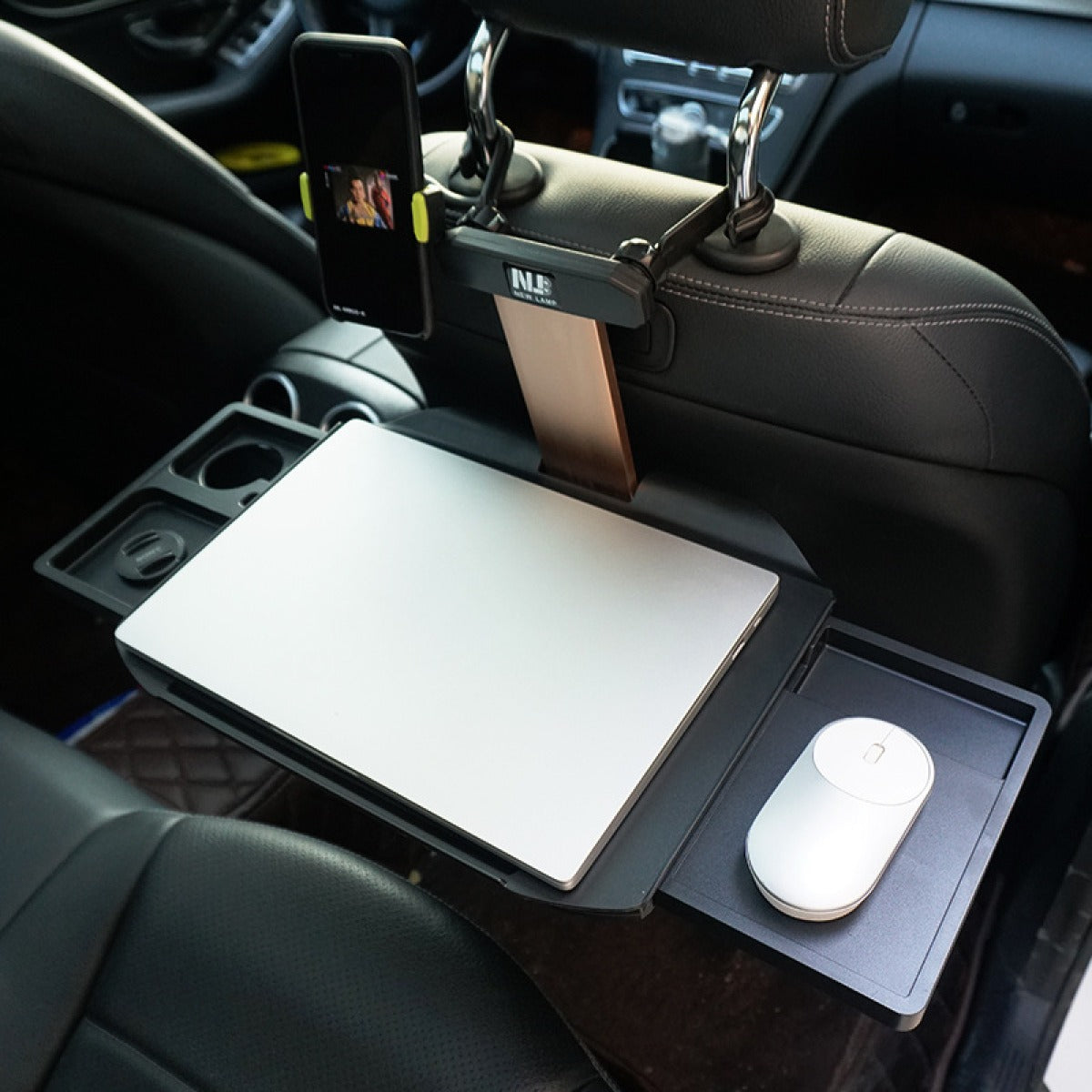 Mesa Plegable para Respaldo de Auto | Bandeja para Laptop, Comidas y Tablet