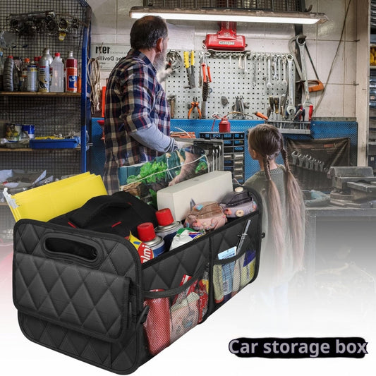 Organizador Plegable para Maletero | Caja de Almacenamiento Impermeable para Auto