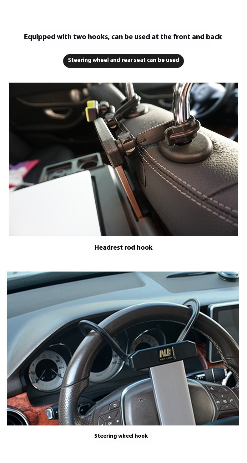 Mesa Plegable para Respaldo de Auto | Bandeja para Laptop, Comidas y Tablet