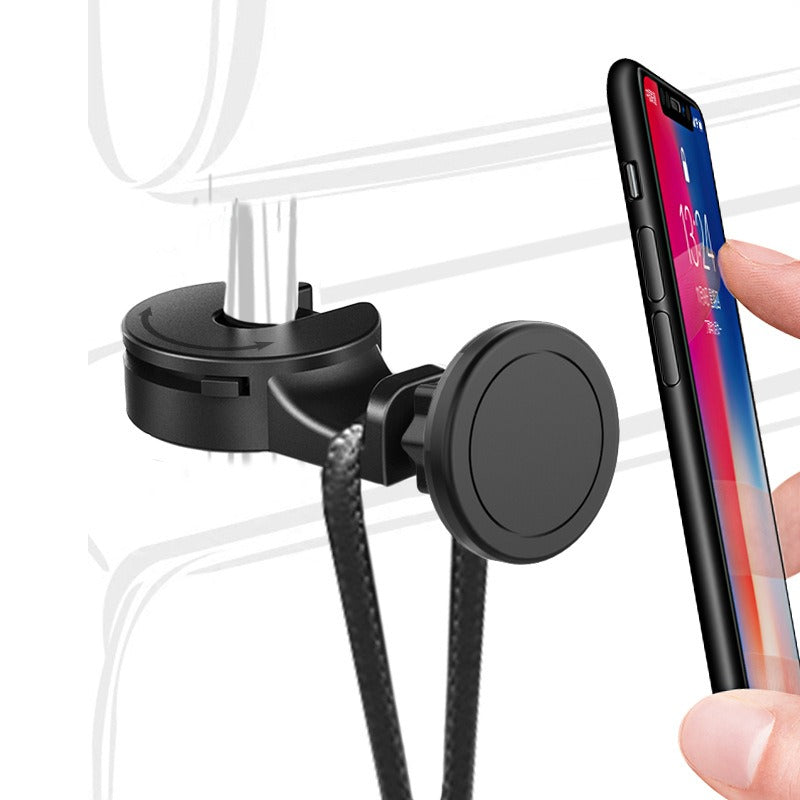 Soporte Magnético para Celular de Respaldo | Porta Teléfono para Asiento Trasero