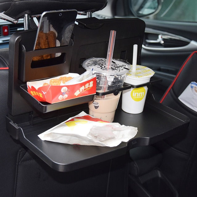 Mesa Plegable para Respaldo de Auto | Bandeja Multifunción DriveLab