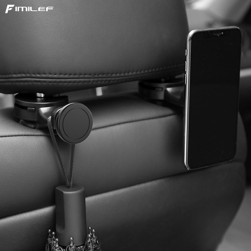 Soporte Magnético para Celular de Respaldo | Porta Teléfono para Asiento Trasero