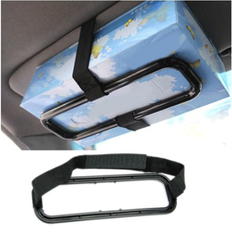 Porta Pañuelos para Visera de Auto | Organizador para Asiento o Parasol