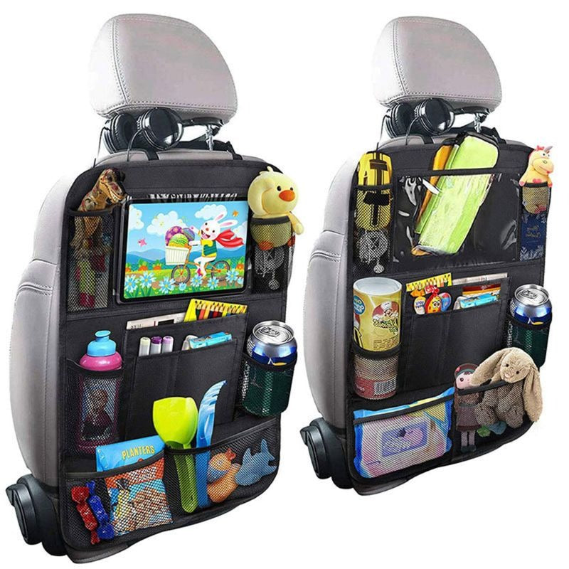 Organizador de Respaldo para Auto | Múltiples Bolsillos Impermeables