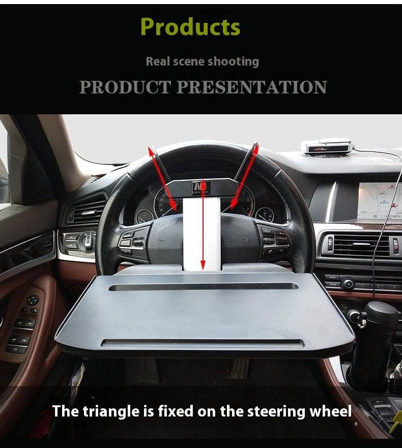 Mesa Plegable para Respaldo de Auto | Bandeja para Laptop, Comidas y Tablet