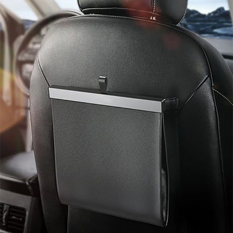 Basurero Premium para Auto de Cuero Impermeable | Organizador Colgante DriveLab