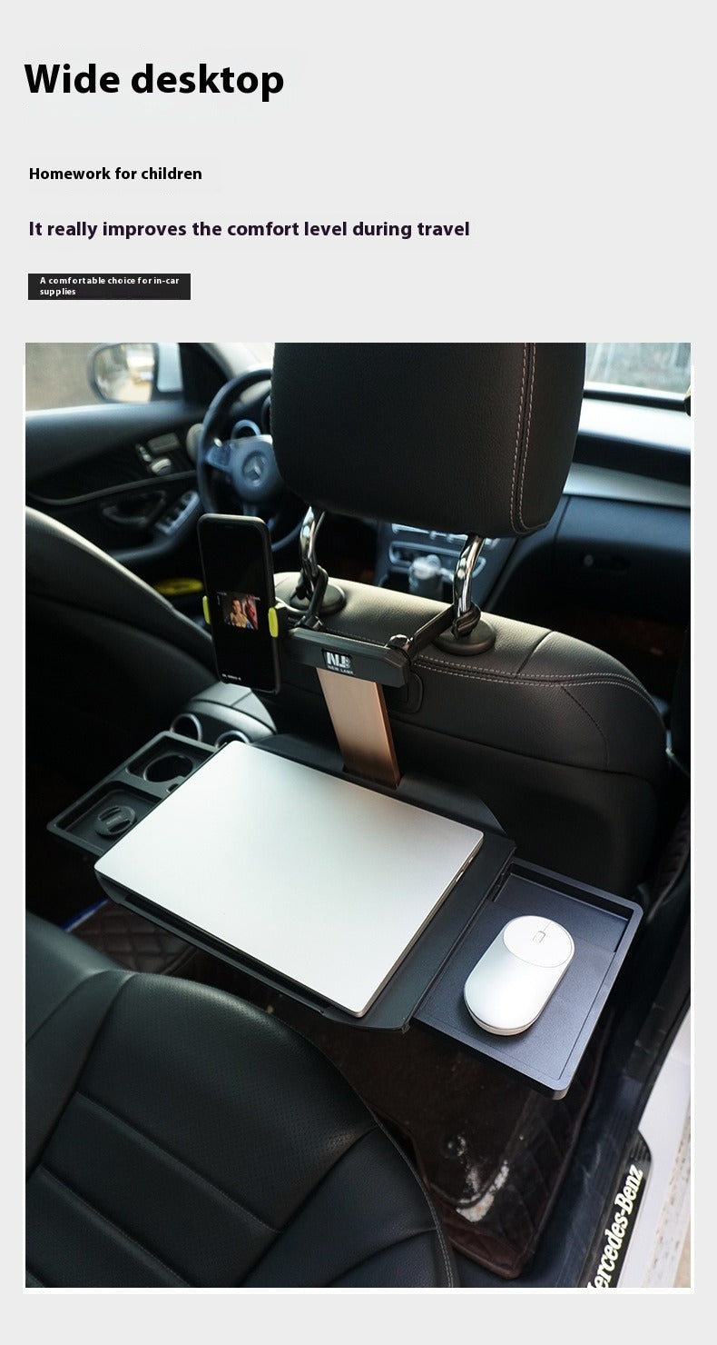 Mesa Plegable para Respaldo de Auto | Bandeja para Laptop, Comidas y Tablet